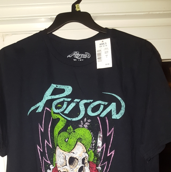 POISON rock band t shirt - Picture 3 of 5